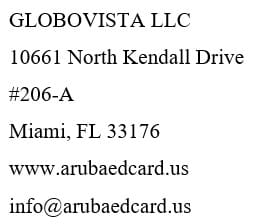 Aruba address legal